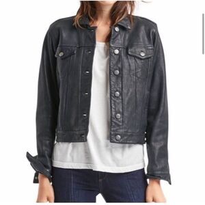 GAP Genuine Leather Jacket NWT